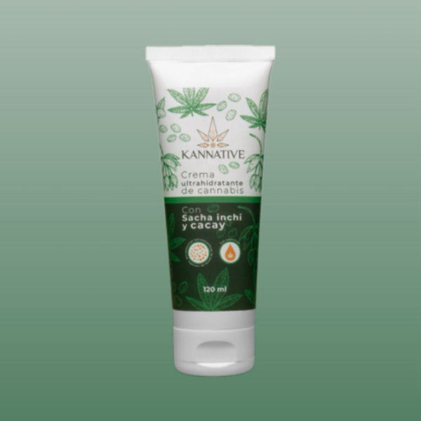 Crema Ultrahidratante de Cannabis e ingredientes naturales