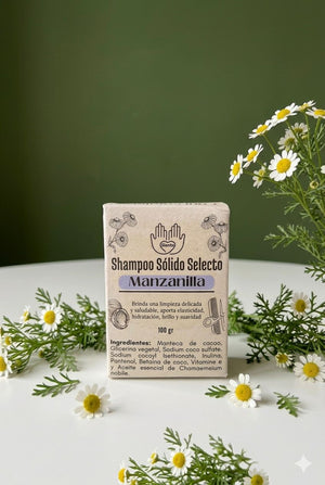 Shampoo Sólido de Manzanilla