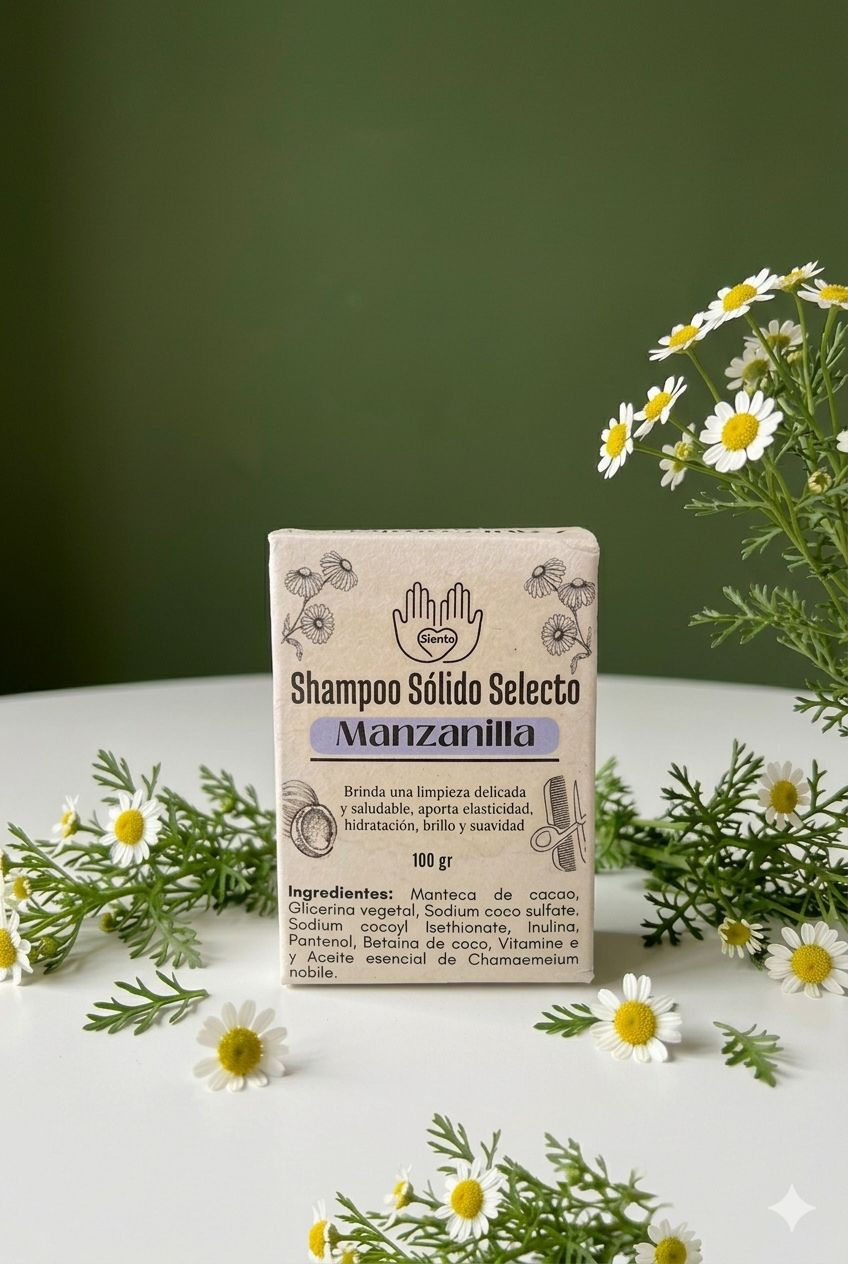 Shampoo Sólido de Manzanilla - Image 1
