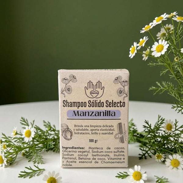 Shampoo Sólido de Manzanilla