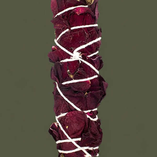 Sahúmo plantas dulces y rosa.