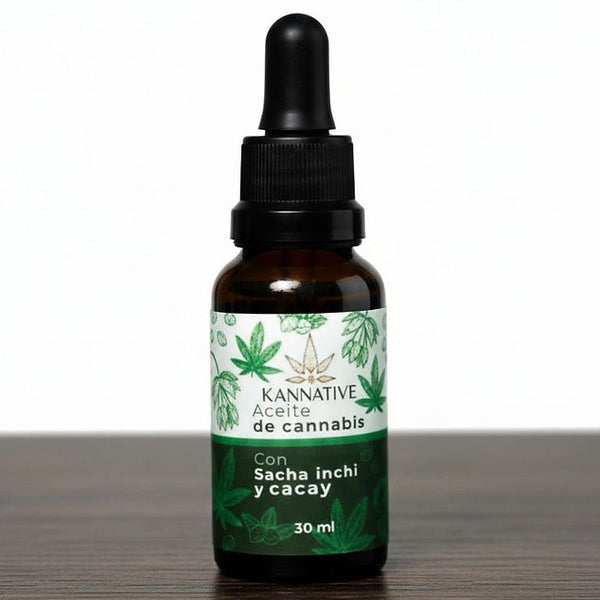 Aceite de Cannabis e ingredientes naturales