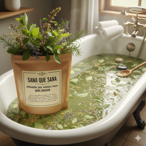 Baño Sanador Corporal / SANA QUE SANA